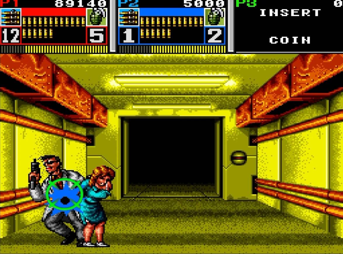 Beast Busters - геймплей игры Arcade